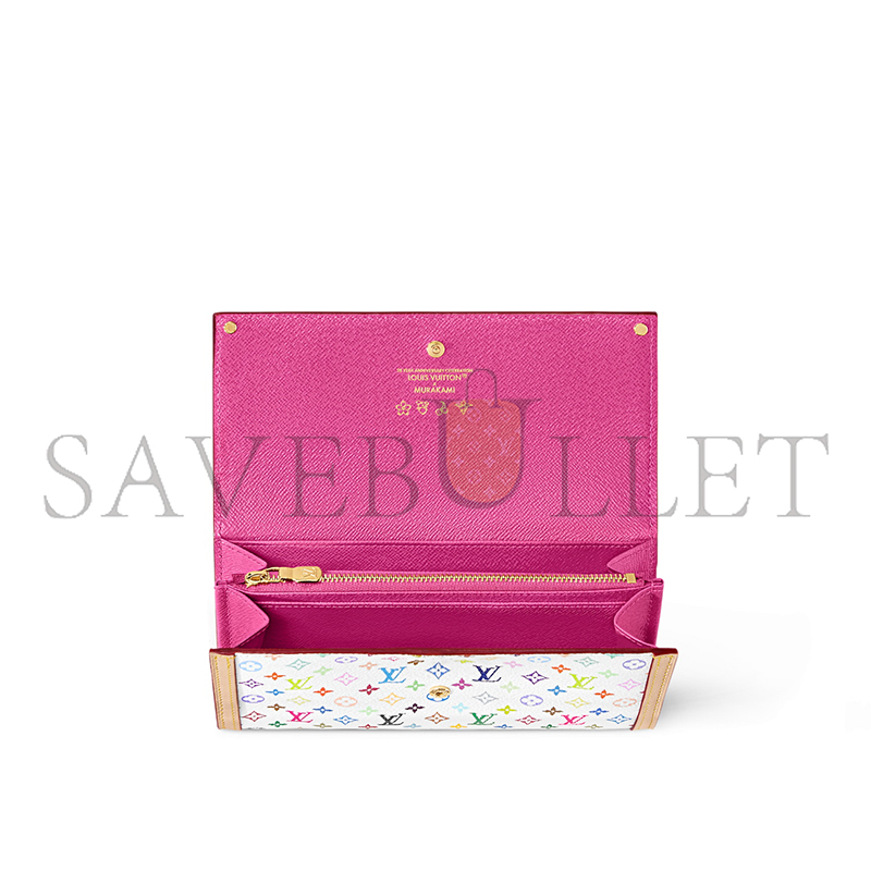 l**is V*t*n murakami lv x tm sarah wallet m13397 (19*10*2cm)